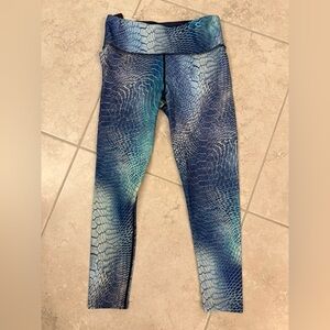 Salt Life BlueMermaid Patterned Leggings XSM